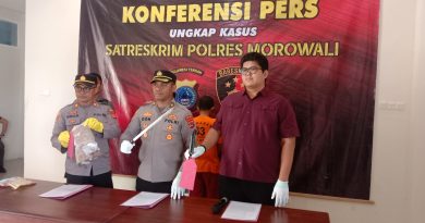 Kurang Dari 24 Jam: 2 Pelaku Pembacokan Di Bahodopi Di Tangkap SatReskrim Polres Morowali Polda Sulteng