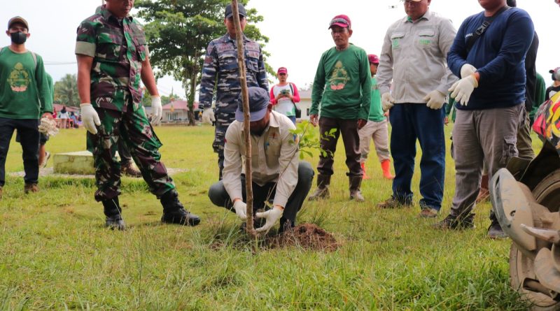 Melalui Program CSR:IMIP Kembali Tanam Pohon Pelindung DiMorowali.