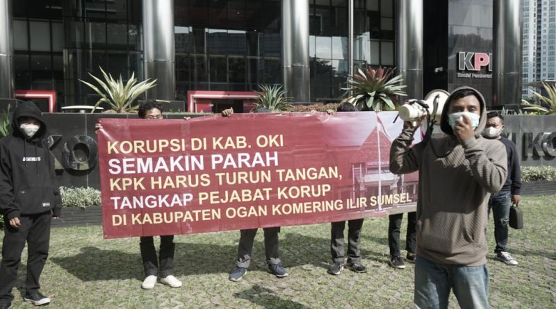 Gagak Kembali Datangi KPK Untuk Minta Periksa Iskandar SE & Turun Ke OKI Sumsel.