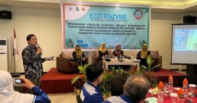 DLH Tanbu Latih Olah Sampah Gandeng Eco Enzyme Universitas Lambung Mangkurat