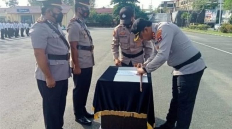 Kasat Reskrim Polres Tanbu AKP.Wahyudi Mutasi ke Polres Balangan .Satreskrim Gelar Family Gatering