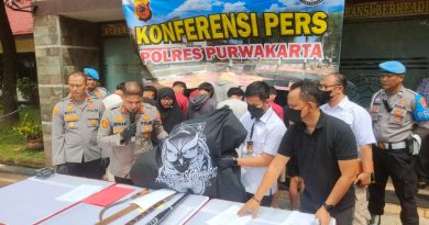 Satreskrim Polres Purwakarta Ringkus Geng Motor Arabia.