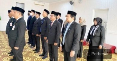 Rotasi Tiga Pejabat Esselon II,III dan IV di Lingkup Pemkab Tanbu