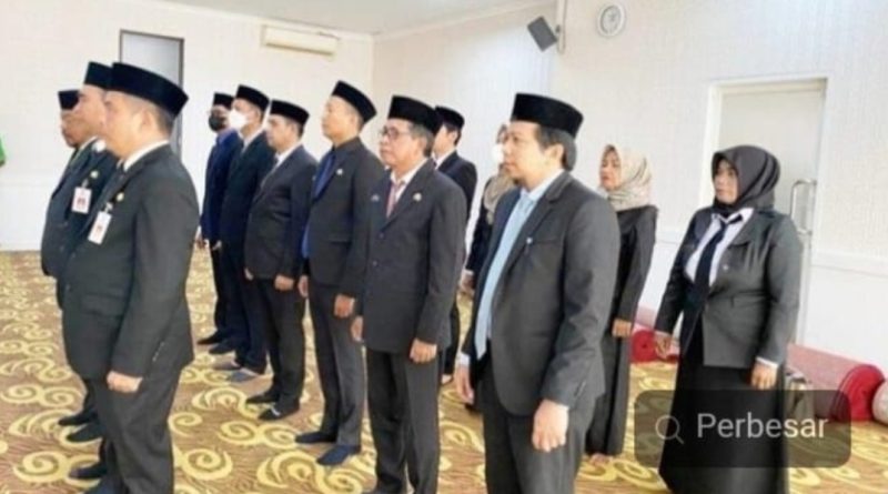 Rotasi Tiga Pejabat Esselon II,III dan IV di Lingkup Pemkab Tanbu