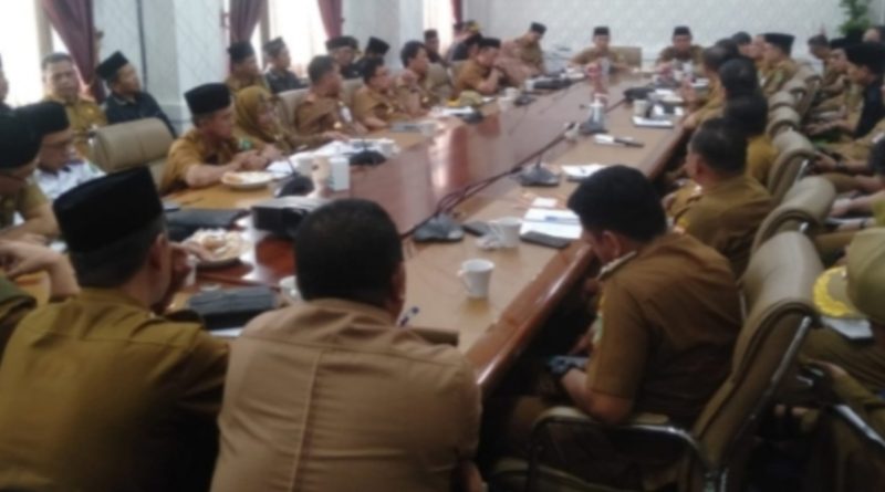 Bupati Tanah Bumbu Hadiri Rakor Persiapan Rakerda SKPD Tahun 2023