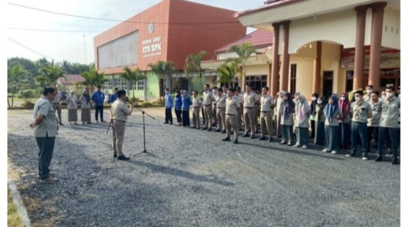 Dinas Perkimtan Apel Bersama BPN mempererat Silaturahmi