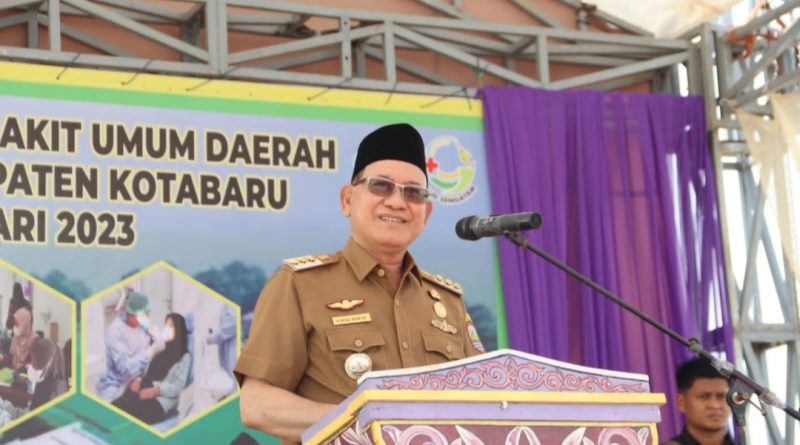 Bupati Kotabaru Resmikan RSUD Sengayam Kecamatan Pamukan Barat