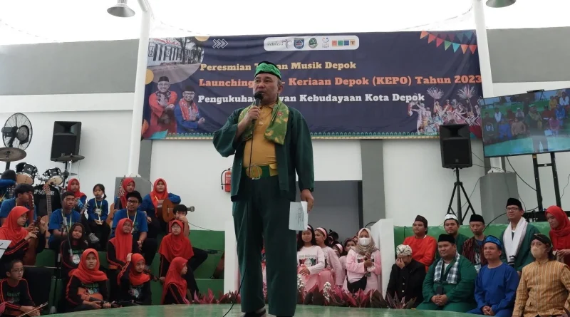 Wali Kota Resmikan Tamude dan Kukuhkan Dewan Kebudayaan Depok.