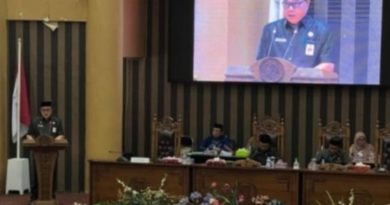 DPRD Tanah bumbu Gelar Rapat Paripurna Terkait Raperda Rencana Tata Ruang Wilayah Tahun 2023-2043