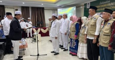 Pengurus LPSK -PSAA Kalimantan Selatan Resmi di Lantik Bupati Tanah Bumbu