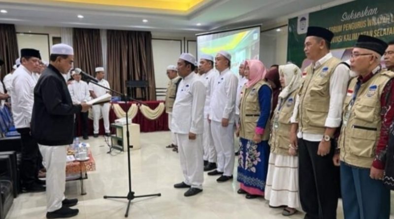 Pengurus LPSK -PSAA Kalimantan Selatan Resmi di Lantik Bupati Tanah Bumbu