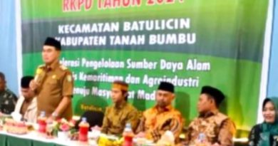 Bupati Hadiri Membuka Kegiatan Musrenbang 2024 Dikecamatan Simpang Empat