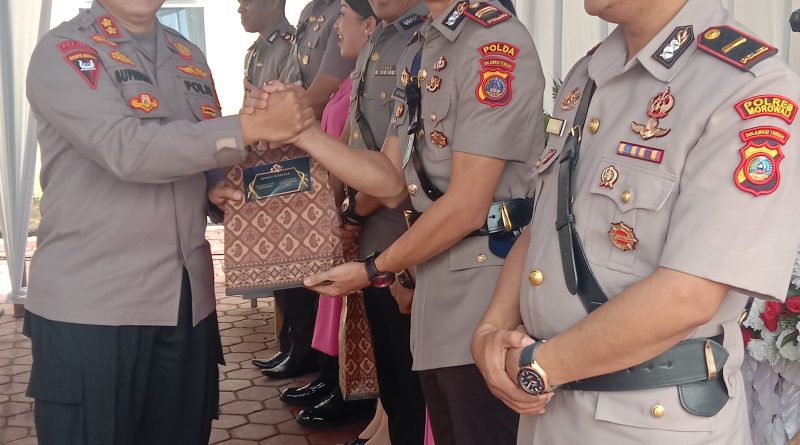 Sertijab Pejabat Polres Morowali Polda Sulteng.