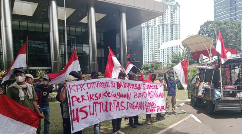 Masa Depan Gedung KPK, Minta Audit Proyek Dinas PUPR Kab. Banyuasin Sumatera Selatan.