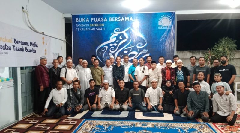 PT. Arutmin Indonesia Site Tambang Batulicin Gelar Buka Puasa Bersama Jurnalis Tanah bumbu