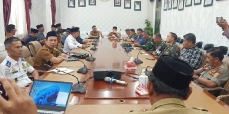 Pemda Tanah Bumbu Gelar Rakor Menjelang Hari Raya Idul Fitri