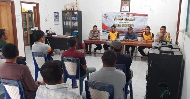 Jum’at Curhat:Warga Desa Bahomohoni Minta Polres Morowali Polda Sulteng Tertibkan Balapan Liar Dijalur 16 Dan Dibundaran KTM.