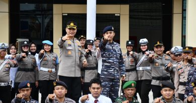 TNI-Polri Gelar Apel Bersama Untuk Tingkatkan Sinergitas