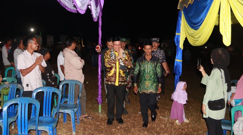 Bupati Kotabaru Hadiri HUT Ke-38 Desa Mulyoharjo