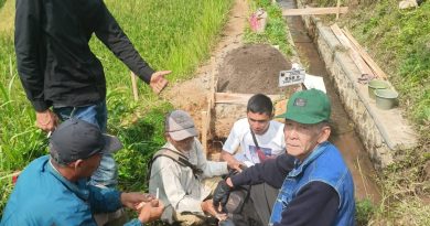 Pemerintah Kabupaten Sukabumi Bangun Sarana Irigasi.