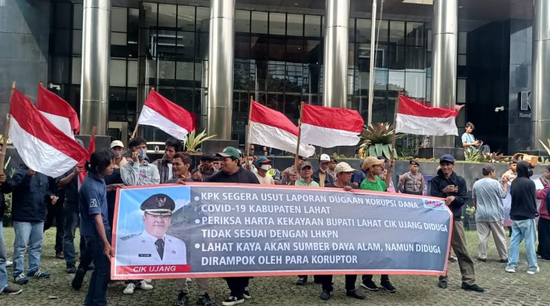 Diduga Tidak Sesuai LHKPN, Gagak Minta KPK Periksa Harta Kekayaan Bupati Lahat Cik Ujang.