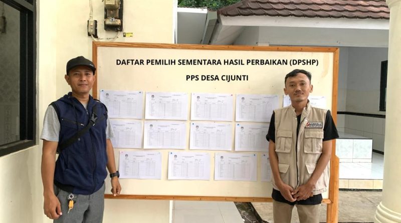 Diperbaiki, Data Pemilih Purwakarta Berkurang Hampir 3 Ribu Orang.