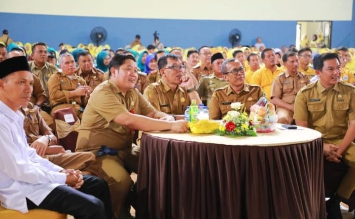 Ribuan Jambore IMP dan Kader KB Kumpul Di GOR Purnawarman
