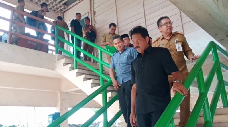 DPRD Tanbu Lakukan Sidak Terkait Permasalahan Pasar Minggu