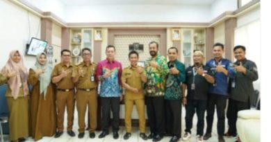 Diskominfo SP Tanbu Terima Silaturrahmi dan Kunker KPID Provinsi Kalimantan Selatan