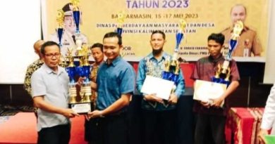 Posyantek Gunung Karang Desa Karang Indah Angsana Juara 1 Lomba Inovasi Teknologi Tepat Guna Tingkat Provinsi Kal Sel