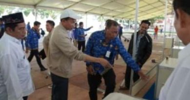 Sekda Tanbu Pantau Persiapan Pelaksanaan Pameran Pembangunan Tanbu Expo 2023