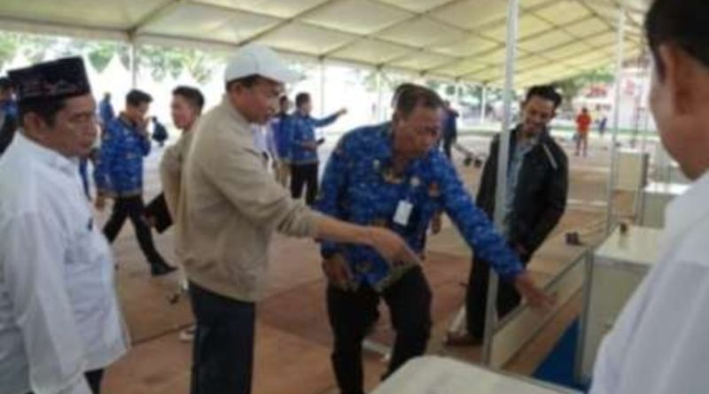 Sekda Tanbu Pantau Persiapan Pelaksanaan Pameran Pembangunan Tanbu Expo 2023