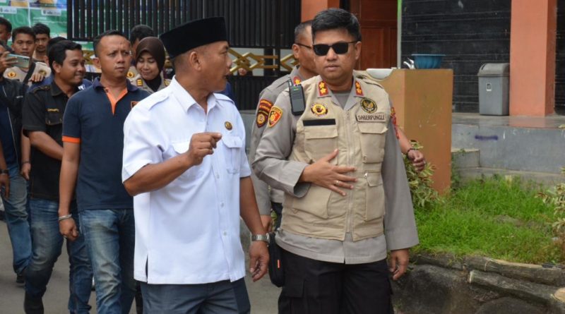 Wakapolresta Cirebon Pimpin Sidak Pelaksanaan PPDB di SMAN 1 Palimanan.