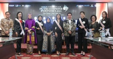 Bupati Purwakarta  Membuka Acara Pemilihan Putri Otonomi Indonesia 2023.