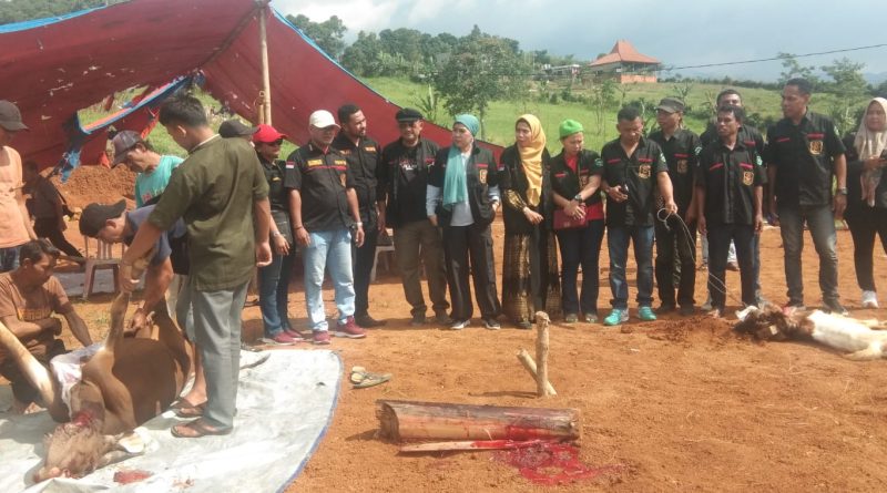 Idul Adha 1444H KBMTR Jawa Barat Berikan Bantuan Kurban Ke Warga Sukadamai Jonggol