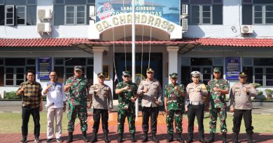 Jalin Silaturahmi Kordinasi Dan Komunikasi serta Tingkatkan Sinergitas Kapolres Cirebon Kota Kunjungi Unsur TNI