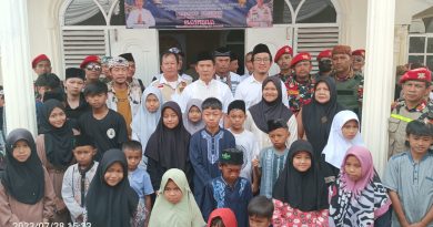 Peringati 10 Muharram 1445 H, DPC SATRIA Gelar Tasyakuran Sekretariat dan Santunan Anak Yatim Piatu