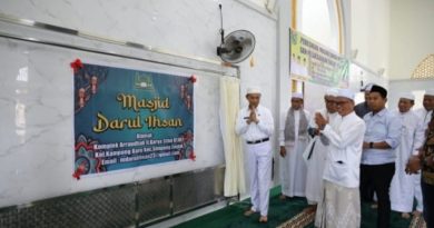 Sekda Tanbu H Ambo Sakka Hadiri Peresmian Mesjid Darul Ihsan