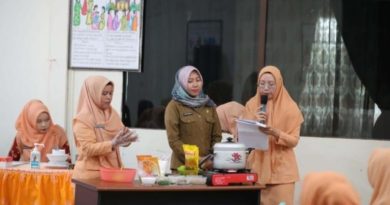 DWP Tanbu Gelar Demo Masak Cegah Stunting