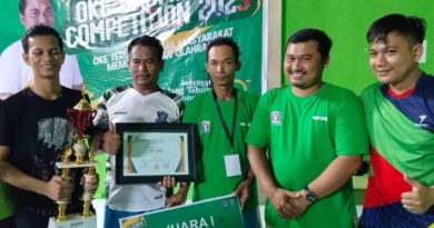 Ketua Koni Tanbu Menangi Turnamen Oke Badminton Compitition 2023