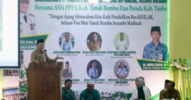 Sebanyak 460 Pegawai PPPK Tanbu Gelar Reuni,Sekda Ingatkan Integeritas dan Profesionalisme