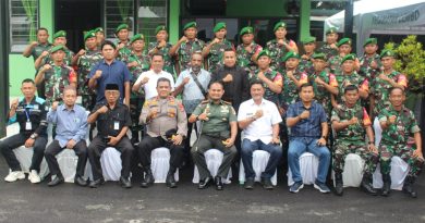 Sinergi Dan Inspirasi Di Tengah Persaudaraan Dandim 1311/Mrw Kunjungi Koramil 1311-04/Lembo