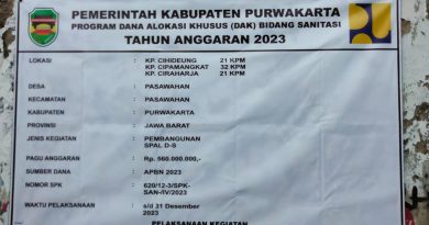 Buku Tabungan Program Sanitasi Ditahan Oknum Distarkim, Ketua DPC PWRI Purwakarta Sangat Kecewa