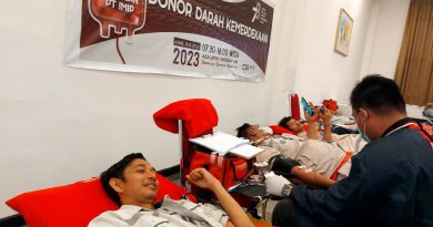 Semarak HUT Ke-78 RI IMIP Gelar Aksi Donor Darah