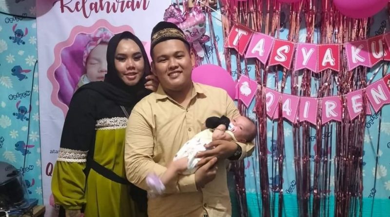 Tasyakuran Atas Lahirnya Buah Hati Dari Pasangan Ravika dan Jecky