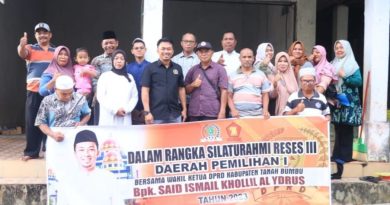 Waket DPRD Reses Menjaring Aspirasi Masyarakat di Di Desa Sarigadung dan Desa Sungai