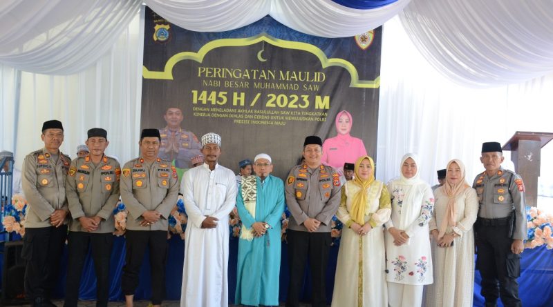 Peringatan Maulid Nabi Nabi Muhammad SAW ,Pesan Kapolres Morowali