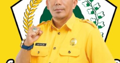 Mantan Kepala Desa Gunung Antasari Maju sebagai Caleg DPRD Partai Golkar dengan Nomor Urut 3