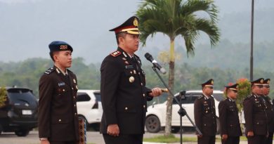 Polres Morowali Persembahkan Penghormatan Dan Do’a Kepada Para Pahlawan