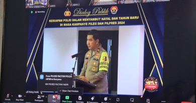 Melalui Daring, Polres Cirebon Kota Ikuti Dialog Publik Kesiapan Polri Sambut Nataru Di Masa Kampanye Pilpres 2024